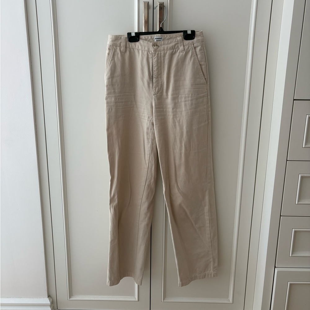 Sunday Best Aritzia Beige Pants